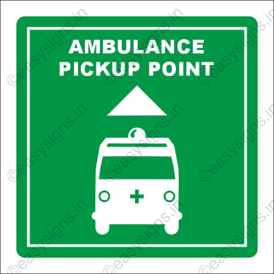 Ambulance Pickup Point