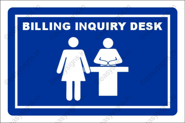 Billing Inquiry Desk