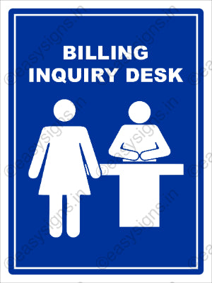 Billing Inquiry Desk