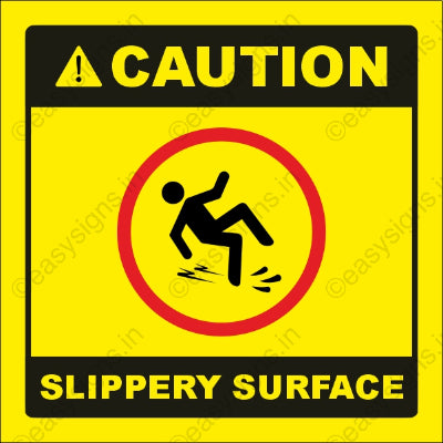 Caution Slippery Surface