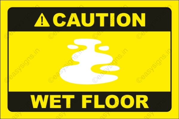 Caution Wet Floor