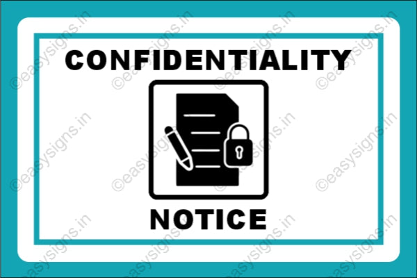 Confidentiality Notice