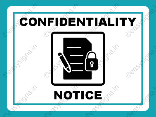 Confidentiality Notice