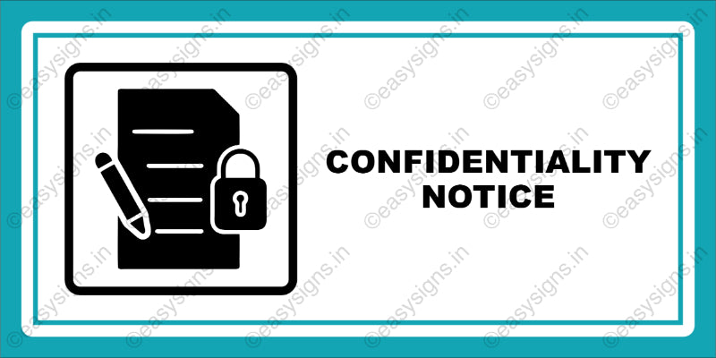 Confidentiality Notice