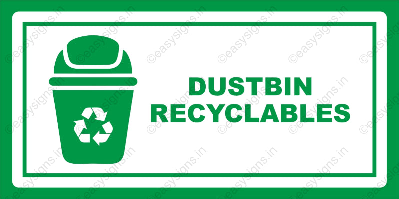 Dustbin - Recyclable