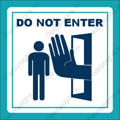 Do Not Enter