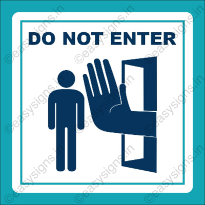 Do Not Enter