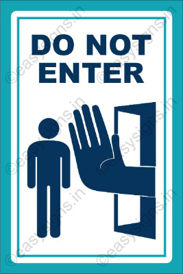 Do Not Enter
