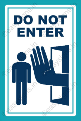 Do Not Enter