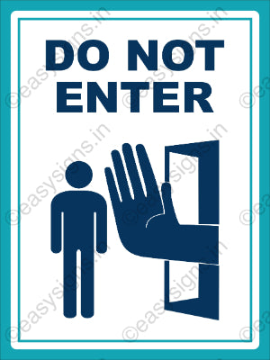 Do Not Enter