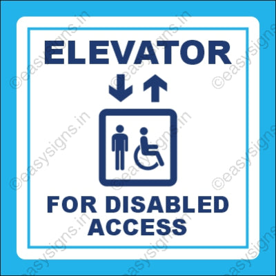 Elevator for Disabled Access