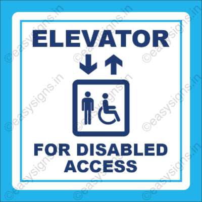 Elevator for Disabled Access