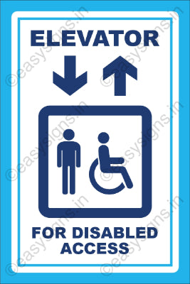 Elevator for Disabled Access