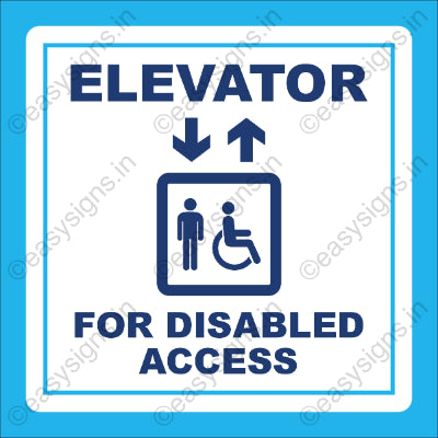 Elevator for Disabled Access
