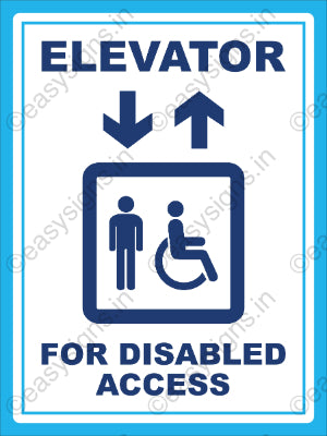 Elevator for Disabled Access