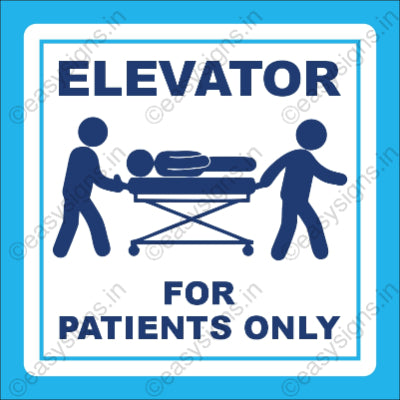 Elevator for Patients Only