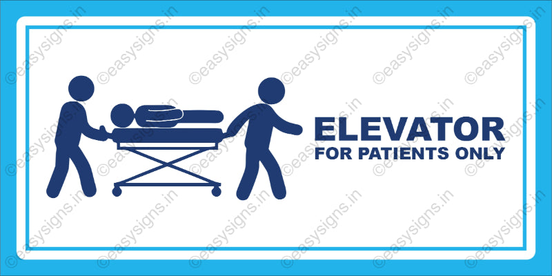Elevator for Patients Only