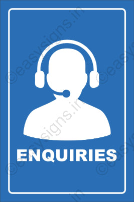 Enquiries