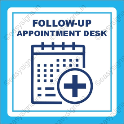 Follow-up Appointment Desk