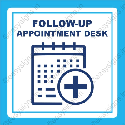 Follow-up Appointment Desk