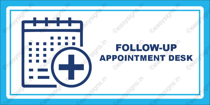 Follow-up Appointment Desk