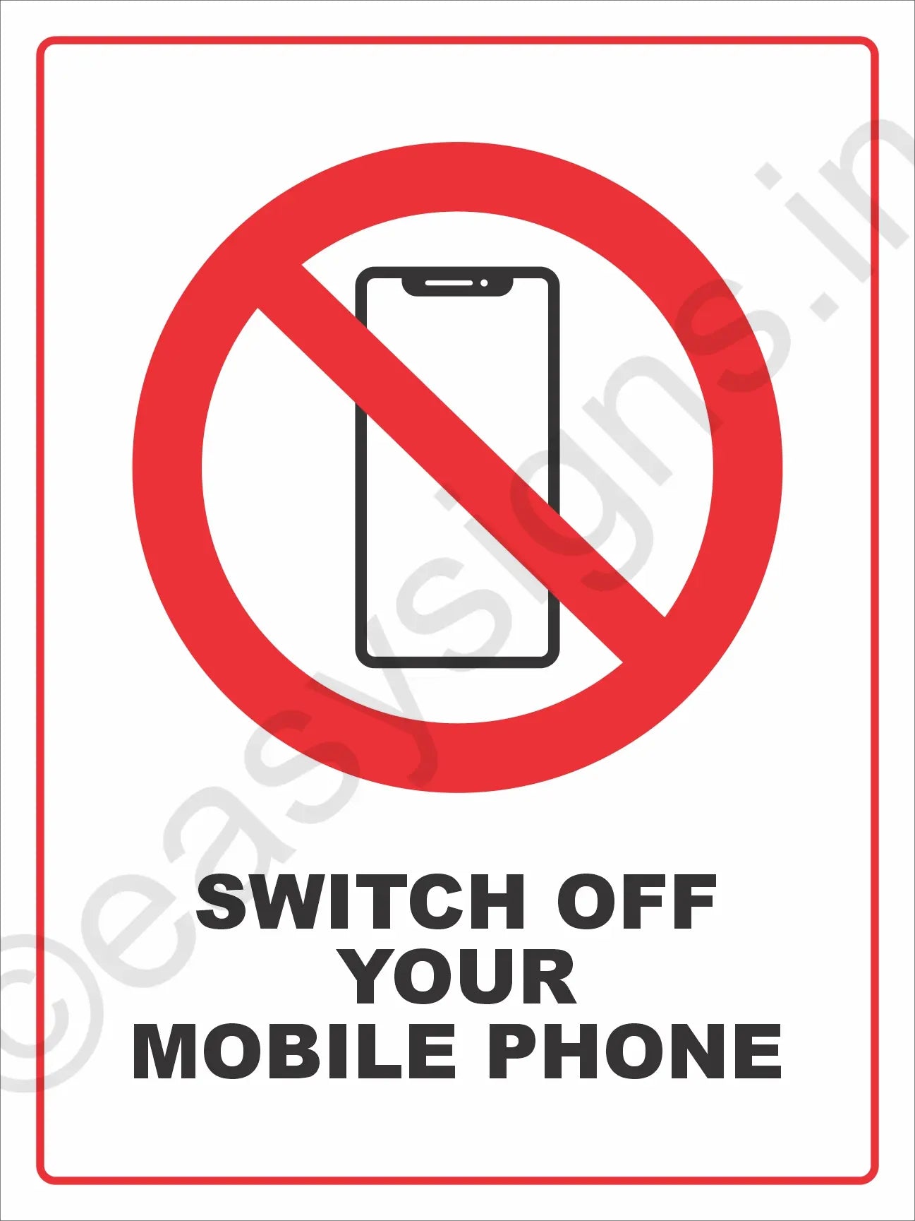Switch Off Your Mobile Phone