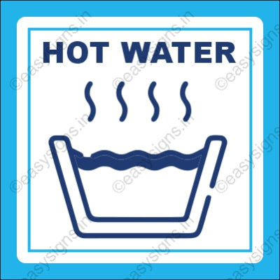 Hot water