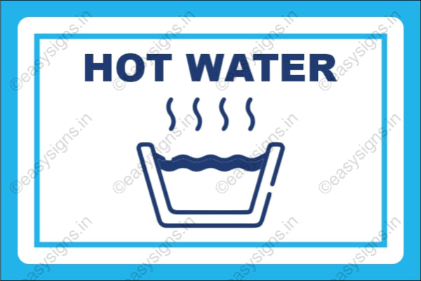 Hot water