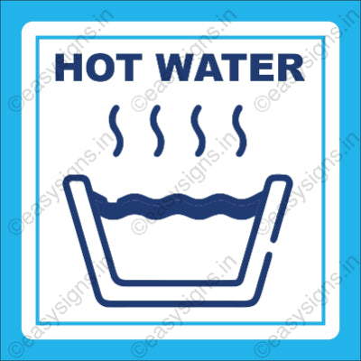 Hot water
