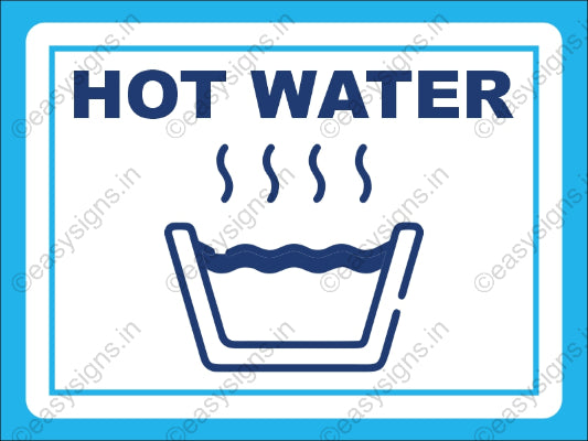 Hot water