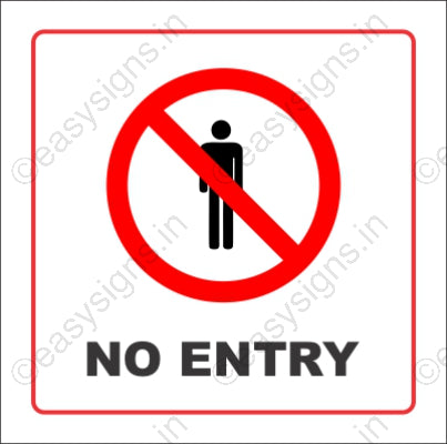 No Entry