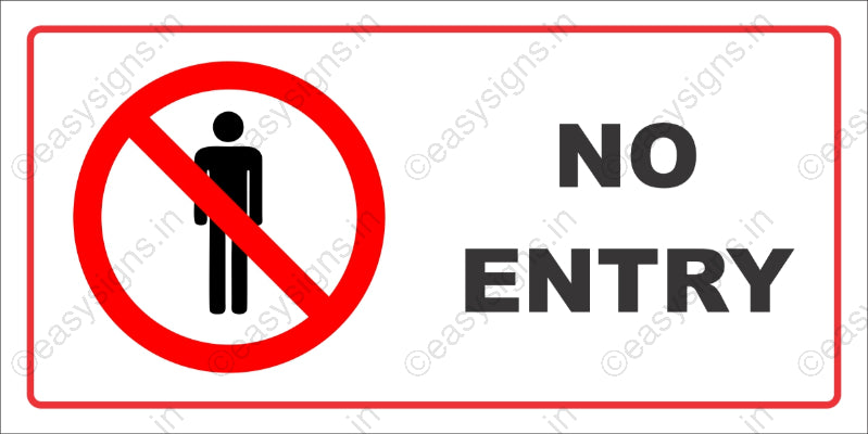 No Entry