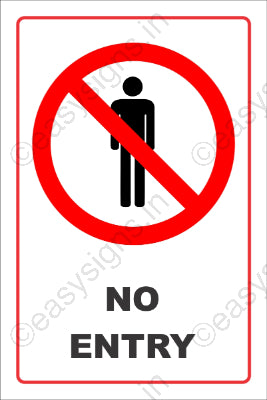 No Entry