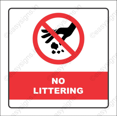 No Littering