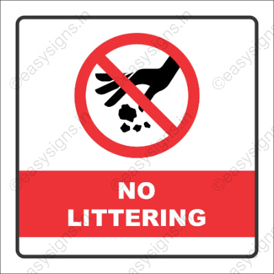 No Littering