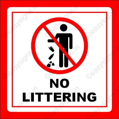 No Littering