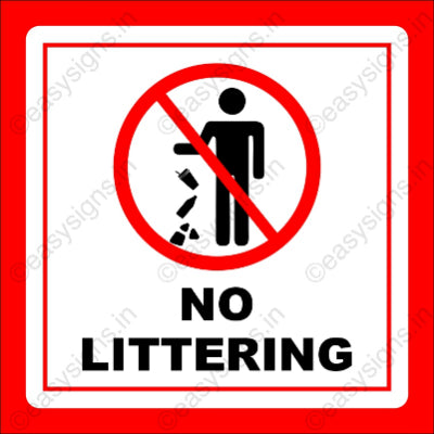 No Littering