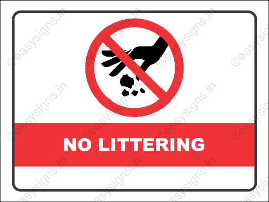 No Littering