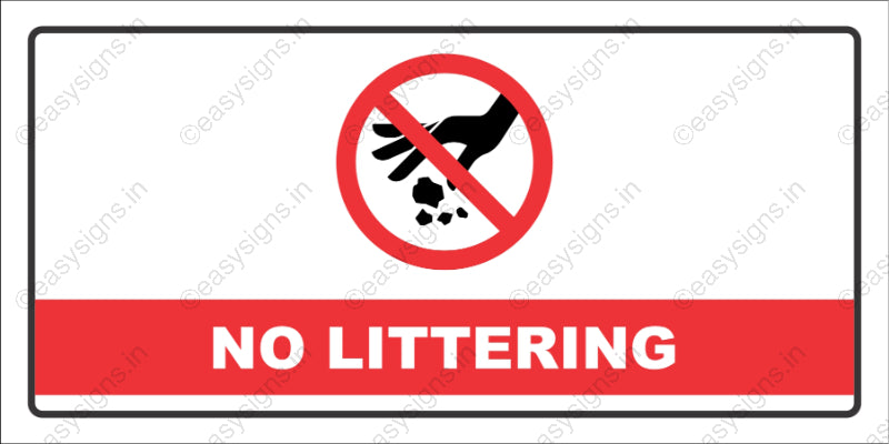 No Littering