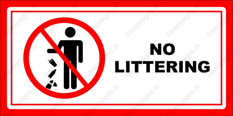 No Littering