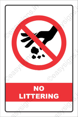 No Littering