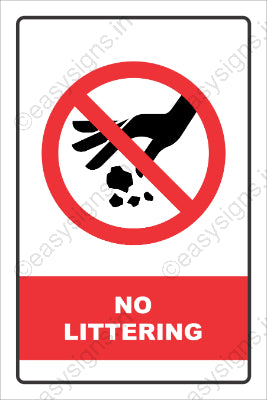 No Littering