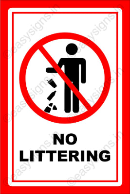 No Littering