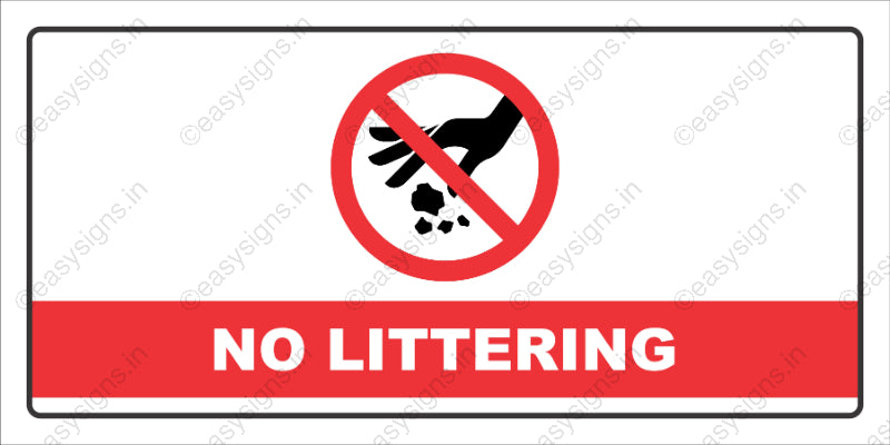 No Littering