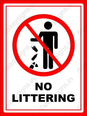 No Littering