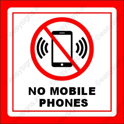 No Mobile Phones