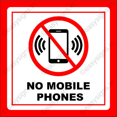 No Cell Phones