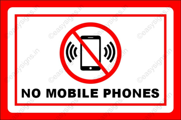 No Mobile Phones