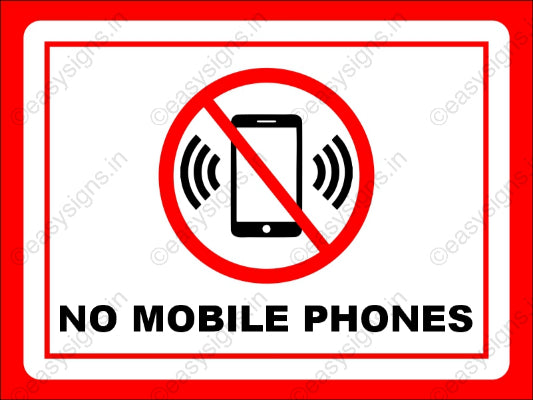 No Mobile Phones