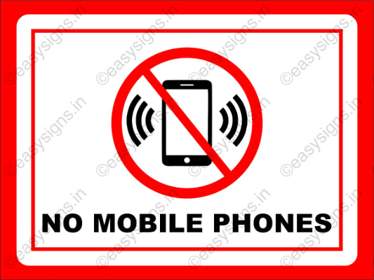 No Cell Phones